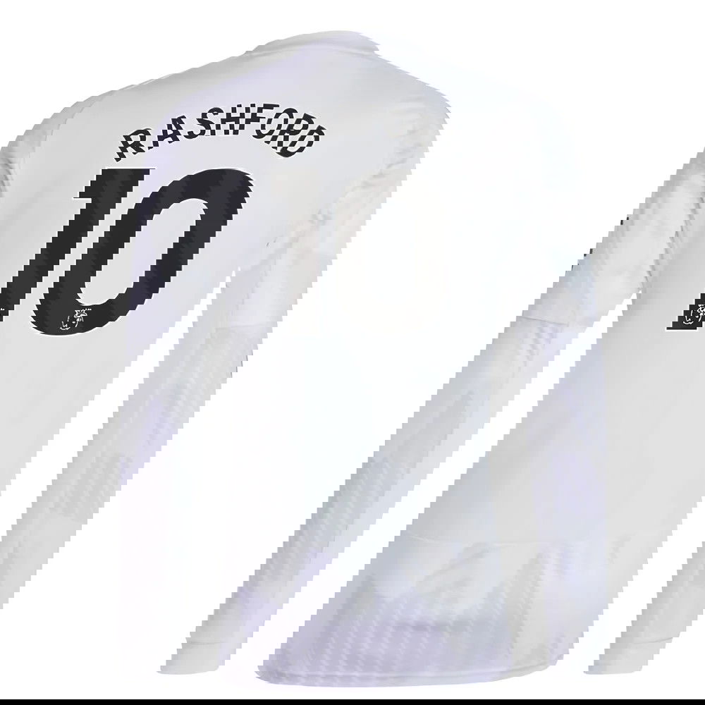2025-2026 Man Utd Long Sleeve Away Shirt (Rashford 10)