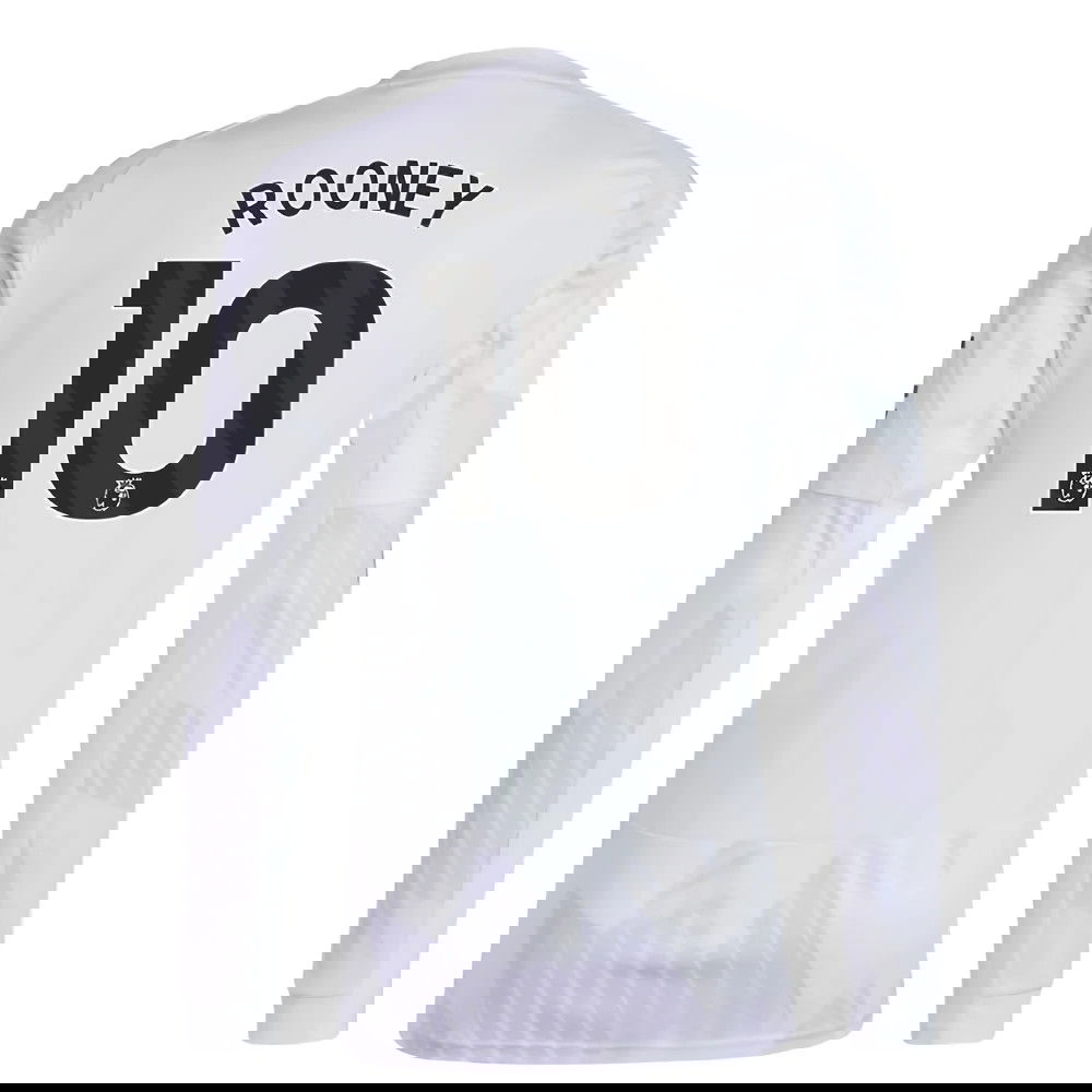 2025-2026 Man Utd Long Sleeve Away Shirt (Rooney 10)
