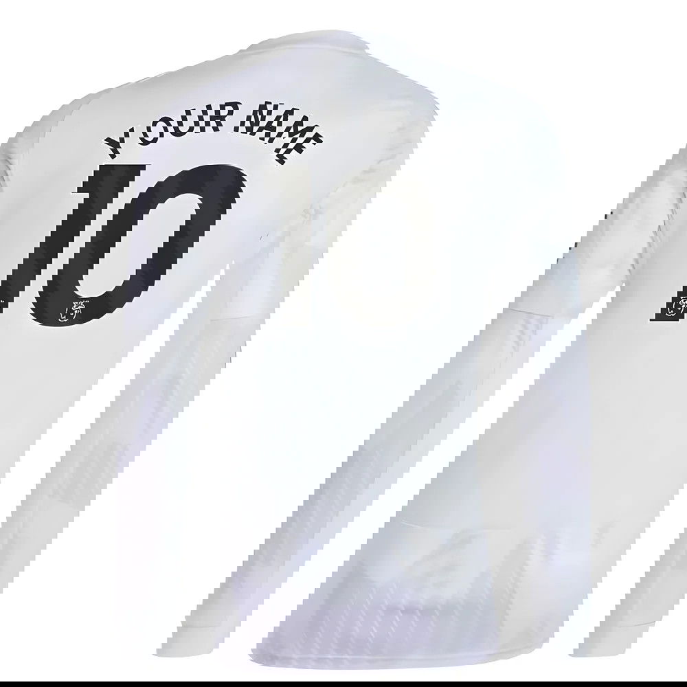 2025-2026 Man Utd Long Sleeve Away Shirt (Your Name)