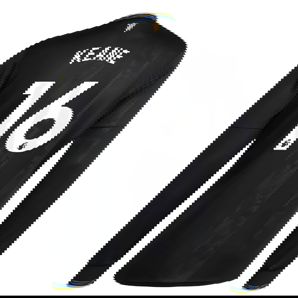 2025-2026 Man Utd Long Sleeve Third Shirt (Keane 16)