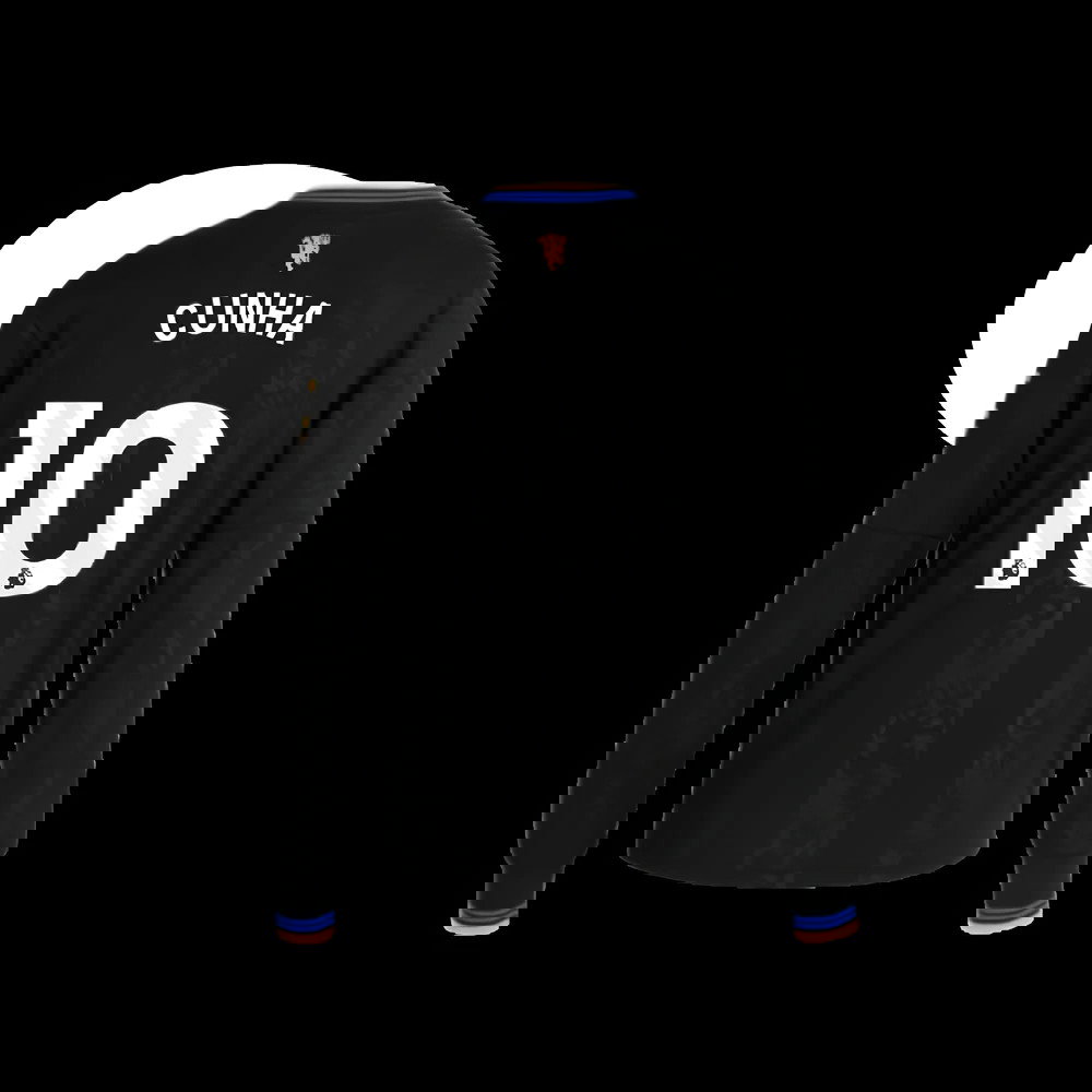 2025-2026 Man Utd Long Sleeve Third Shirt (Kids) (Cunha 10)