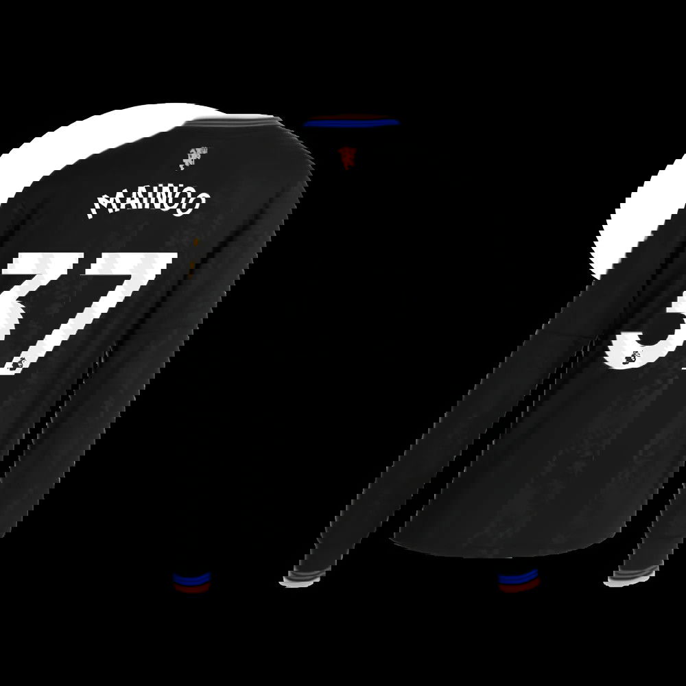 2025-2026 Man Utd Long Sleeve Third Shirt (Kids) (Mainoo 37)