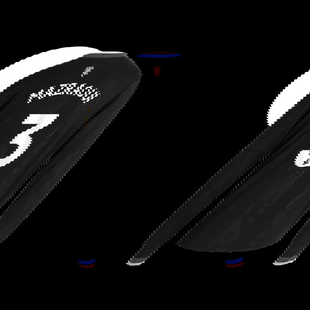 2025-2026 Man Utd Long Sleeve Third Shirt (Kids) (Mazraoui 3)