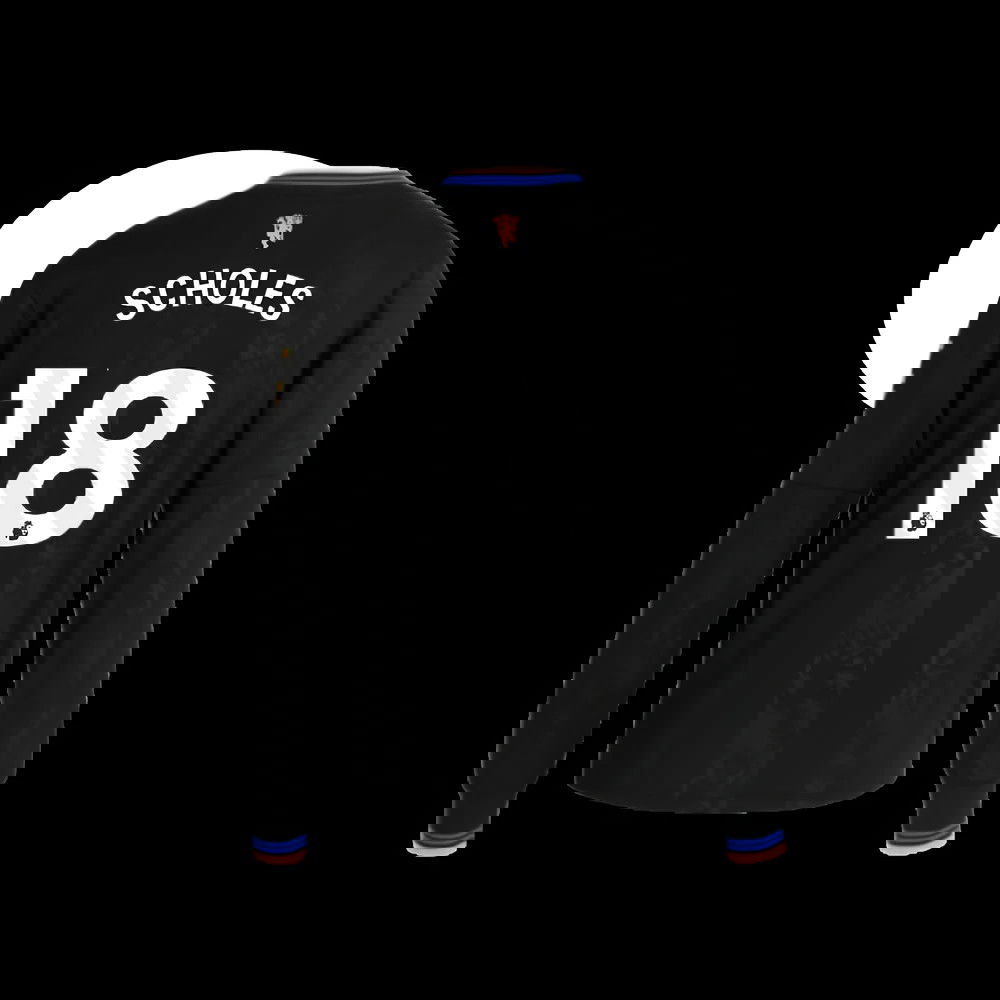 2025-2026 Man Utd Long Sleeve Third Shirt (Kids) (Scholes 18)