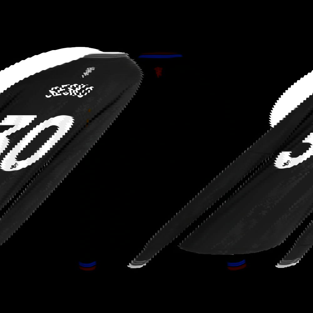 2025-2026 Man Utd Long Sleeve Third Shirt (Kids) (Sesko 30)