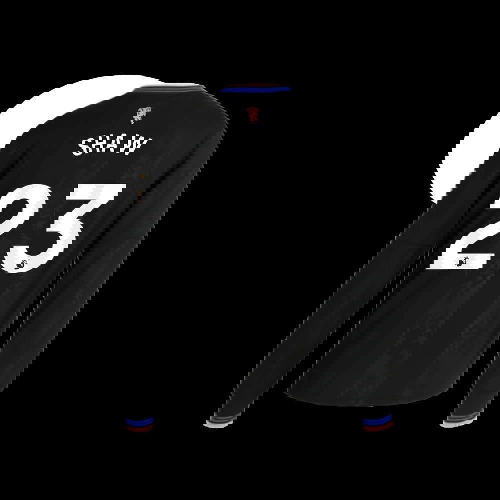 2025-2026 Man Utd Long Sleeve Third Shirt (Kids) (Shaw 23)