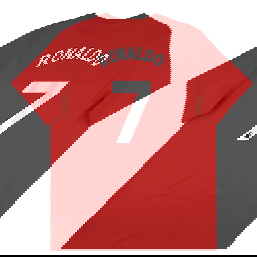 2025-2026 Man Utd Seasonal Graphic Tee (Red) (Ronaldo 7)