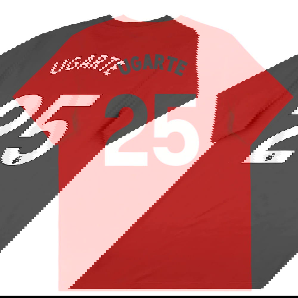 2025-2026 Man Utd Seasonal Graphic Tee (Red) (Ugarte 25)