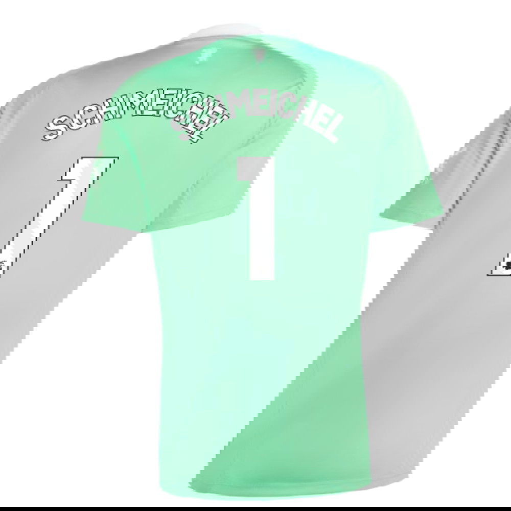 2025-2026 Man Utd Third Goalkeeper Shirt (Green) (Schmeichel 1)