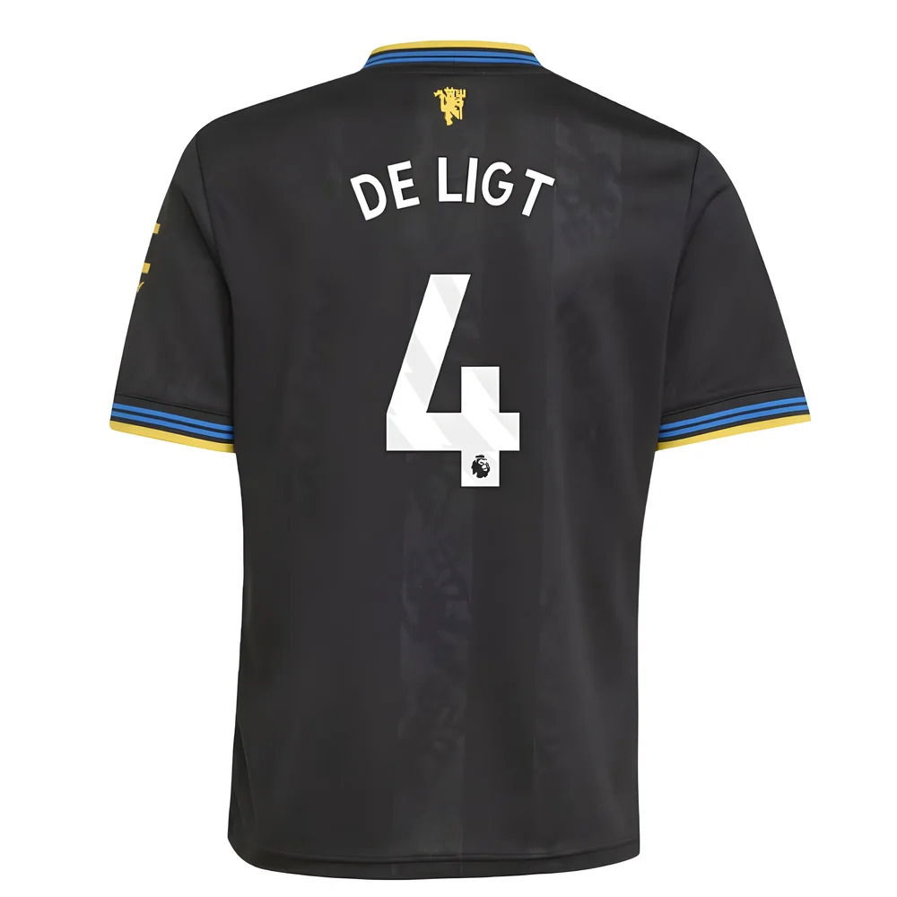 2025-2026 Man Utd Third Shirt (Kids) (De Ligt 4)