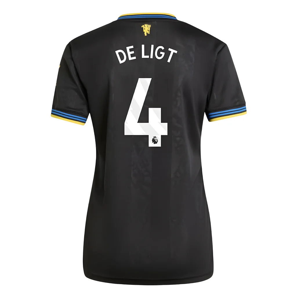 2025-2026 Man Utd Third Shirt (Womens) (De Ligt 4)