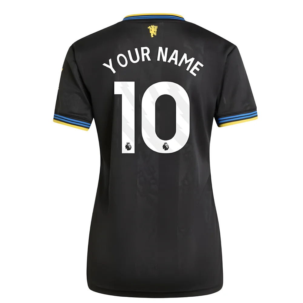 2025-2026 Man Utd Third Shirt (Womens) (Your Name)