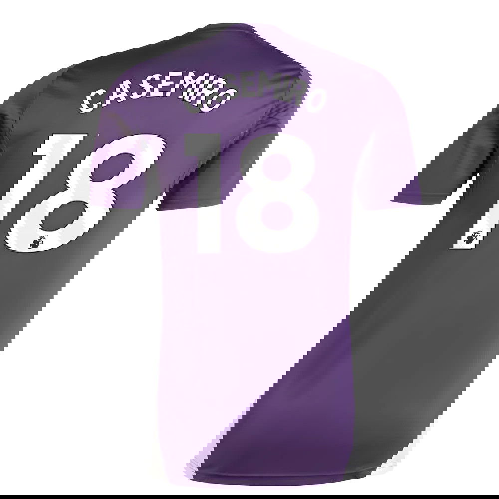 2025-2026 Man Utd Training Jersey (Aurora Plum) (Casemiro 18)