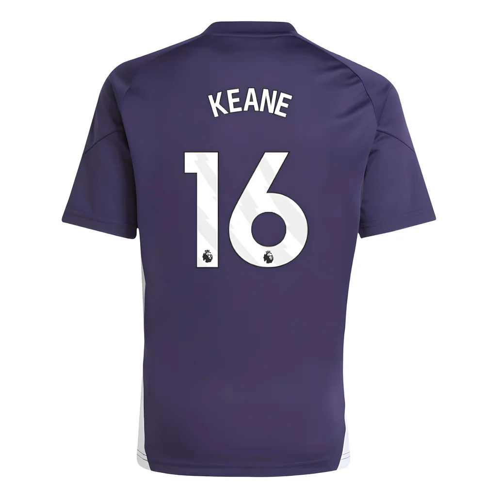 2025-2026 Man Utd Training Jersey (Aurora Plum) - Kids (Keane 16)