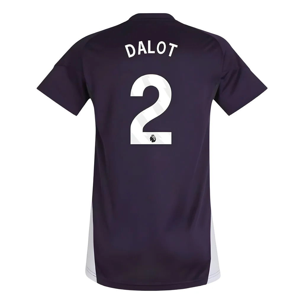 2025-2026 Man Utd Training Jersey (Aurora Plum) - Womens (Dalot 2)