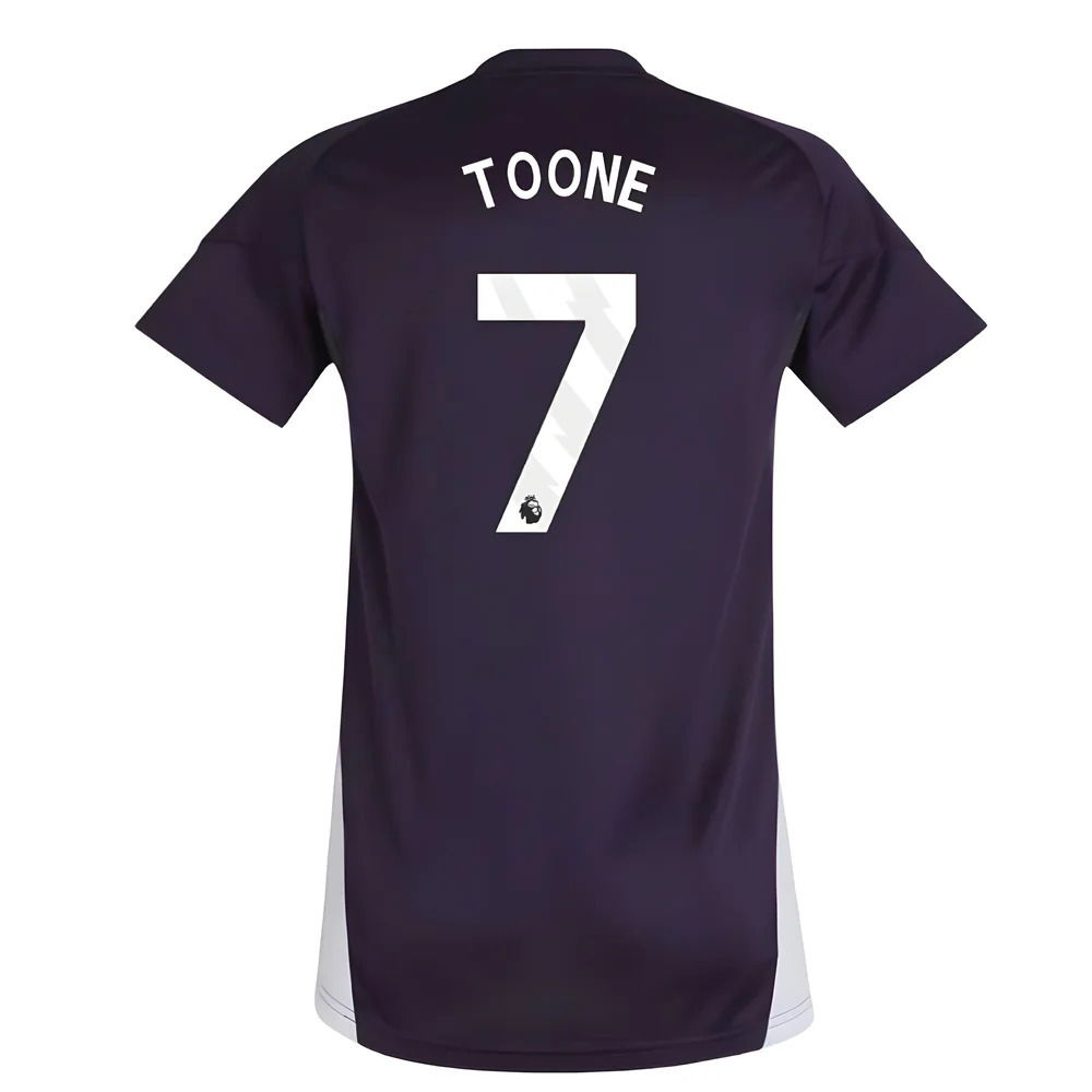 2025-2026 Man Utd Training Jersey (Aurora Plum) - Womens (Toone 7)