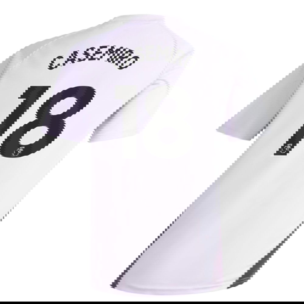 2025-2026 Man Utd Training Jersey (Purple Tint) - Kids (Casemiro 18)