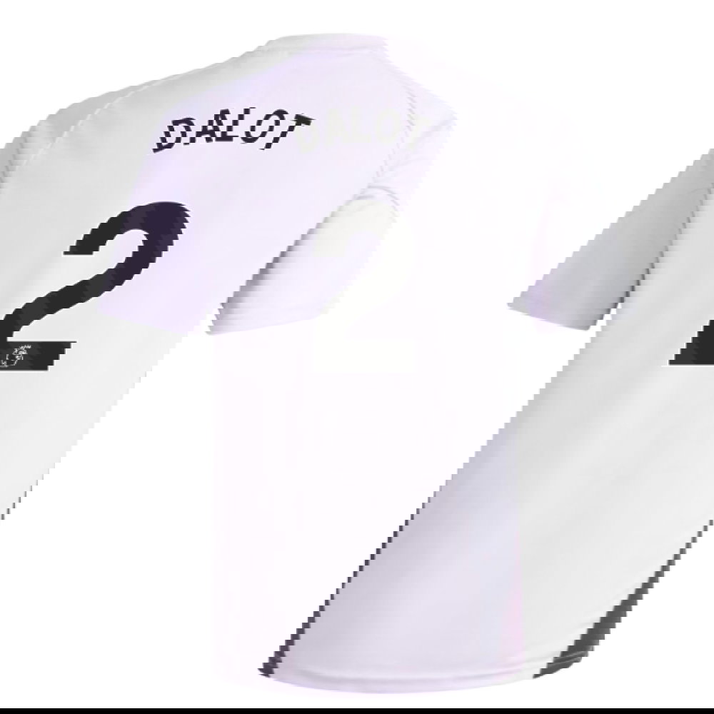 2025-2026 Man Utd Training Jersey (Purple Tint) - Kids (Dalot 2)