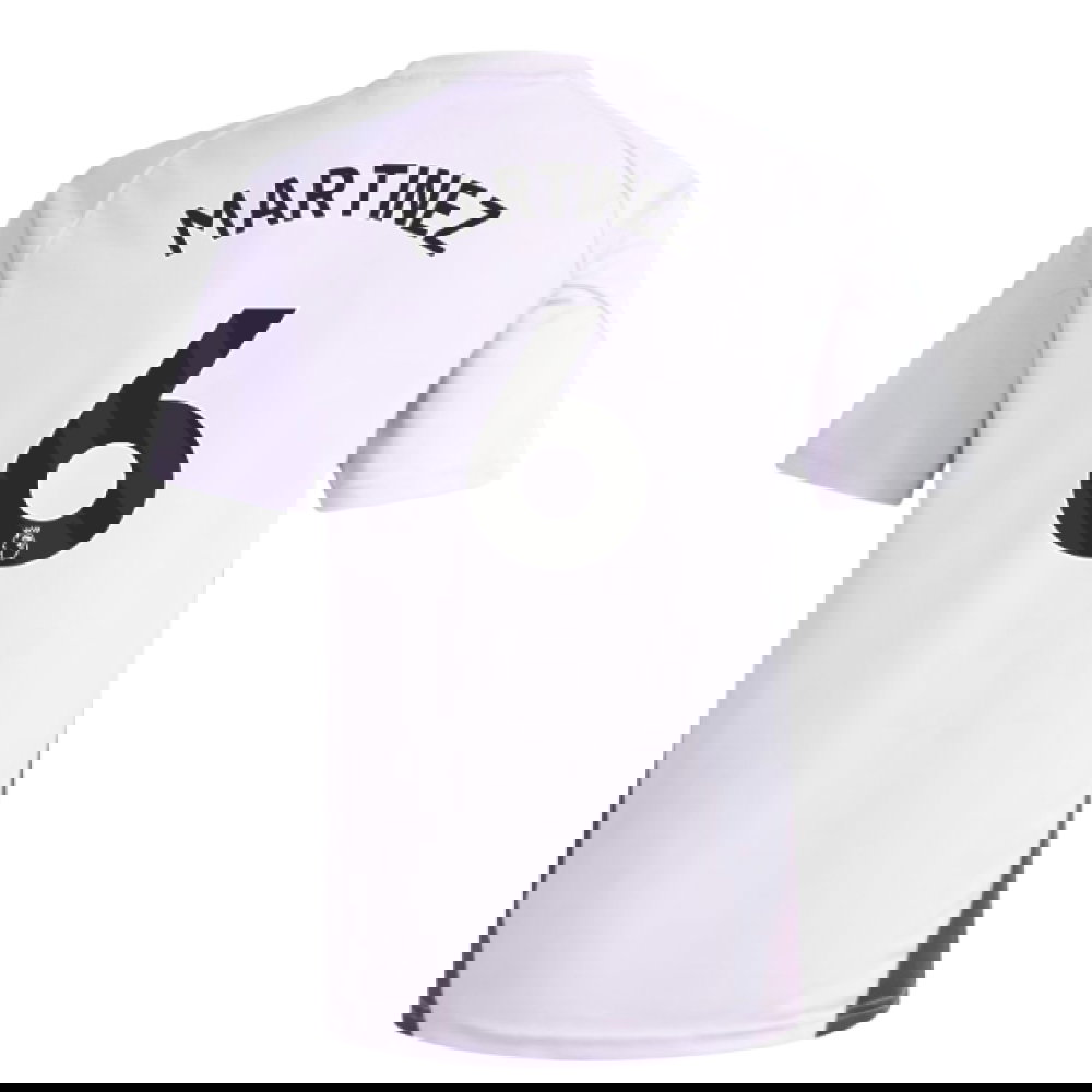 2025-2026 Man Utd Training Jersey (Purple Tint) - Kids (Martinez 6)