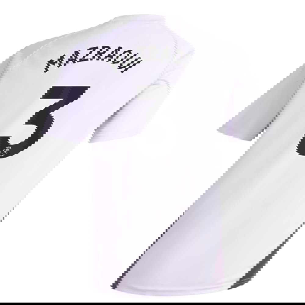 2025-2026 Man Utd Training Jersey (Purple Tint) - Kids (Mazraoui 3)