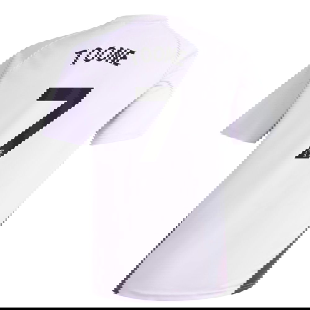 2025-2026 Man Utd Training Jersey (Purple Tint) - Kids (Toone 7)