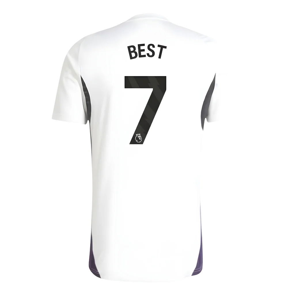 2025-2026 Man Utd Training Jersey (White) (Best 7)