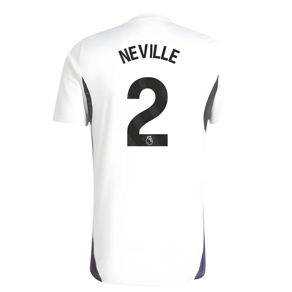2025-2026 Man Utd Training Jersey (White) (Neville 2)