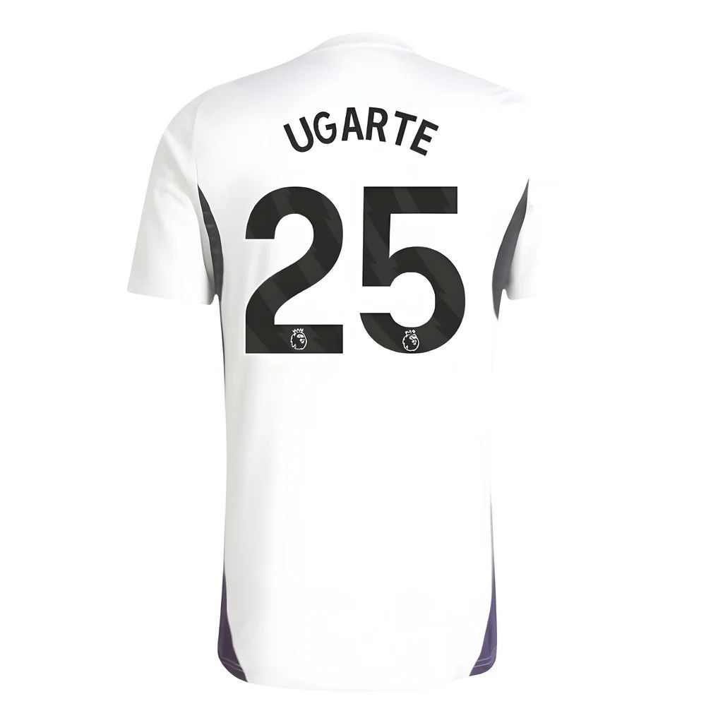 2025-2026 Man Utd Training Jersey (White) (Ugarte 25)