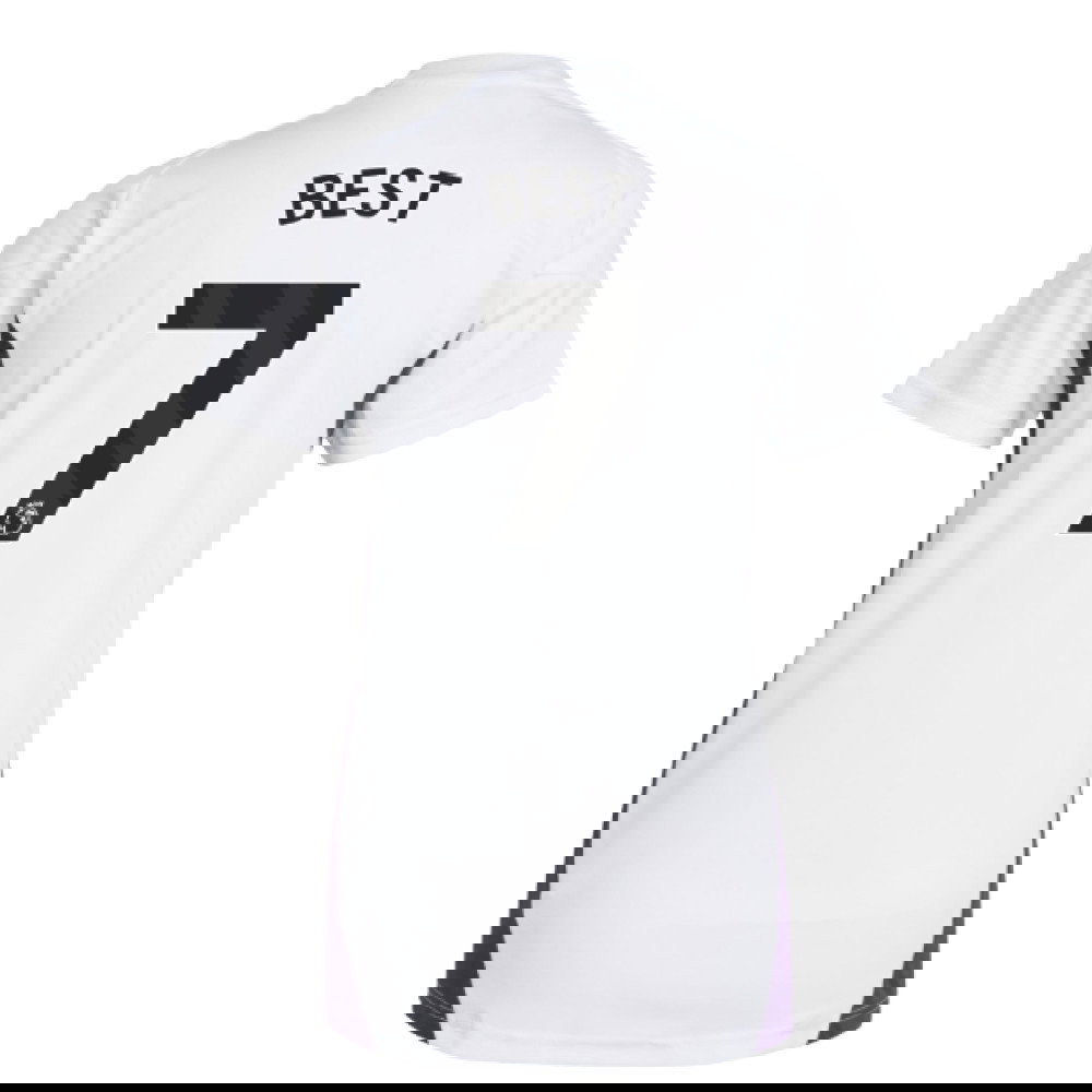 2025-2026 Man Utd Training Jersey (White) - Womens (Best 7)