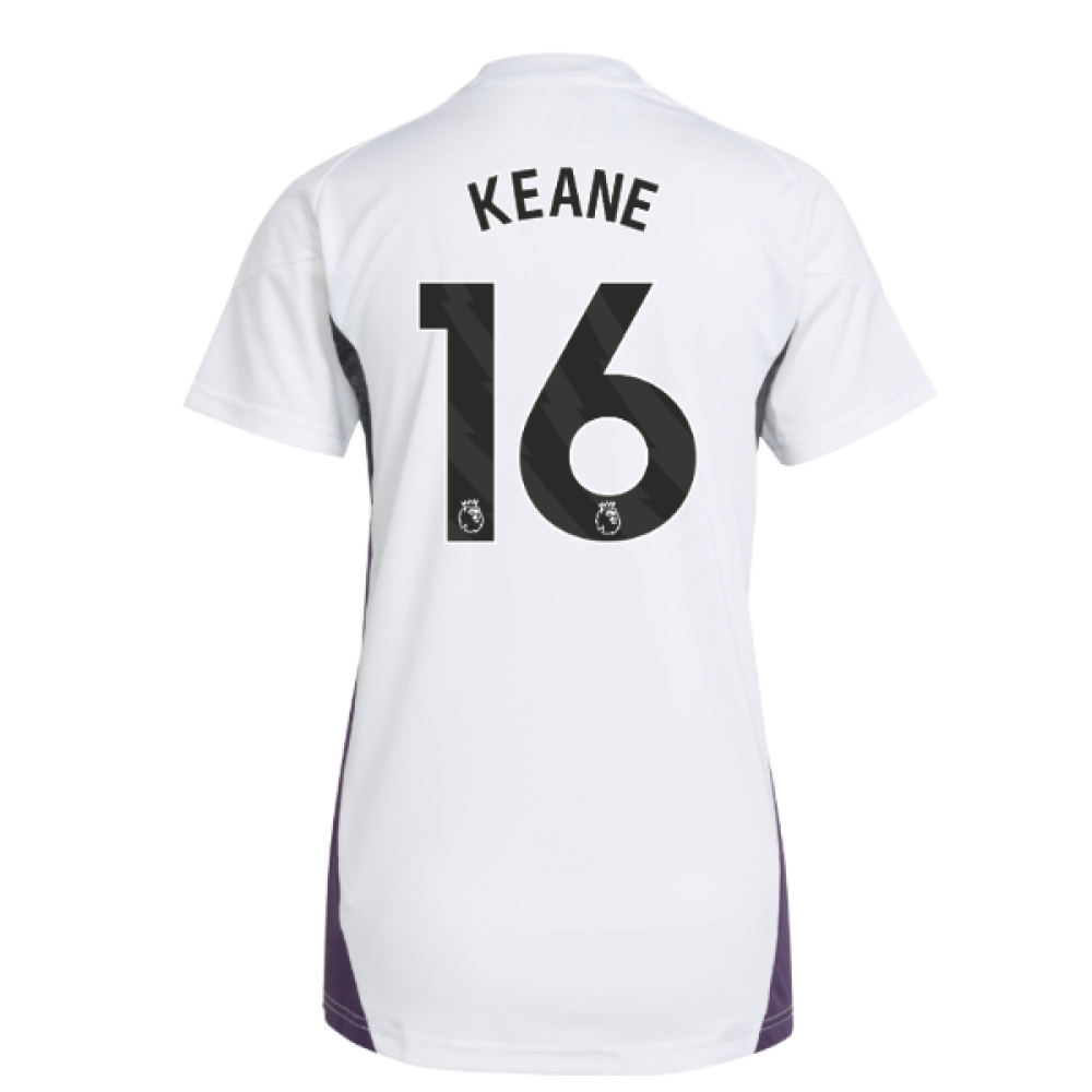 2025-2026 Man Utd Training Jersey (White) - Womens (Keane 16)