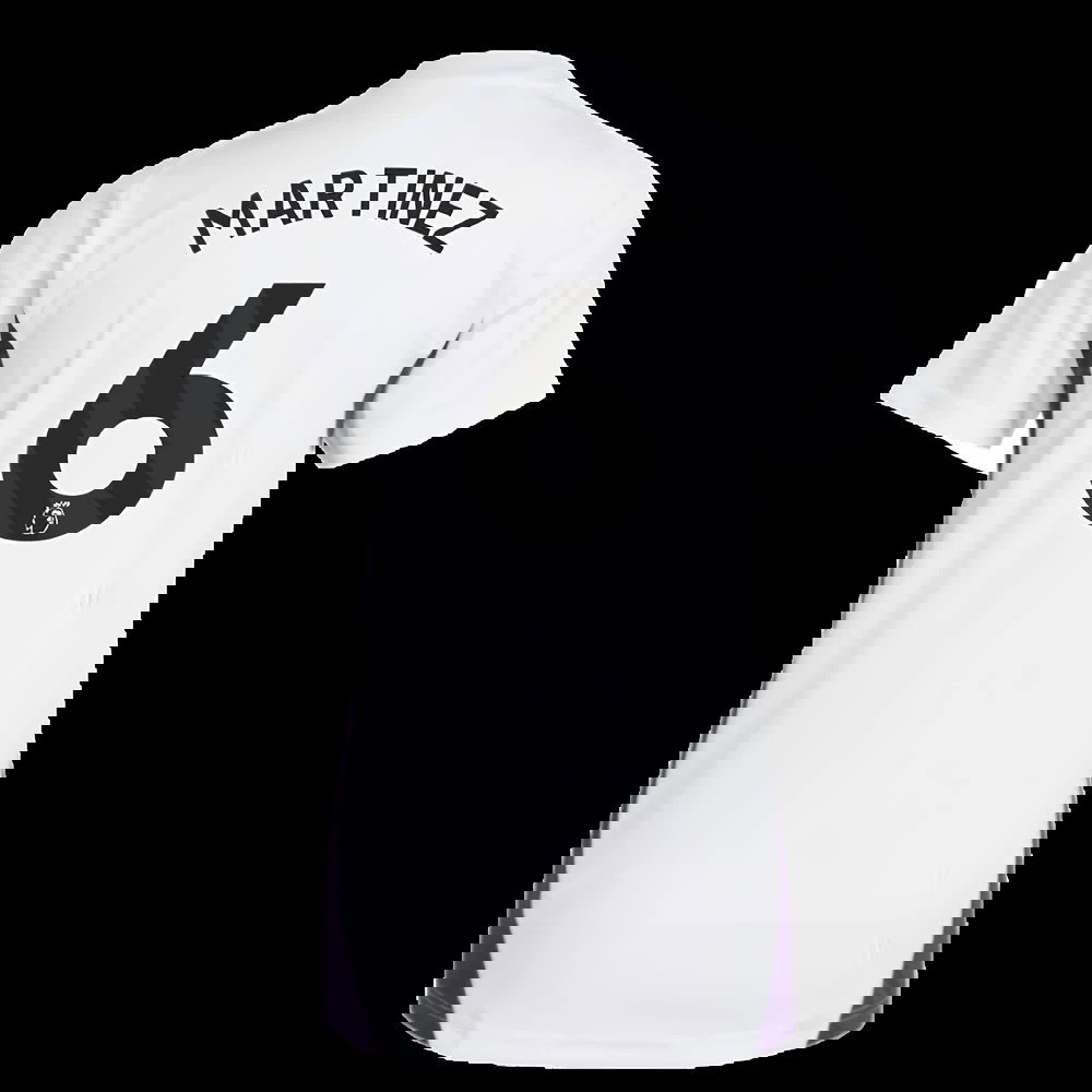 2025-2026 Man Utd Training Jersey (White) - Womens (Martinez 6)