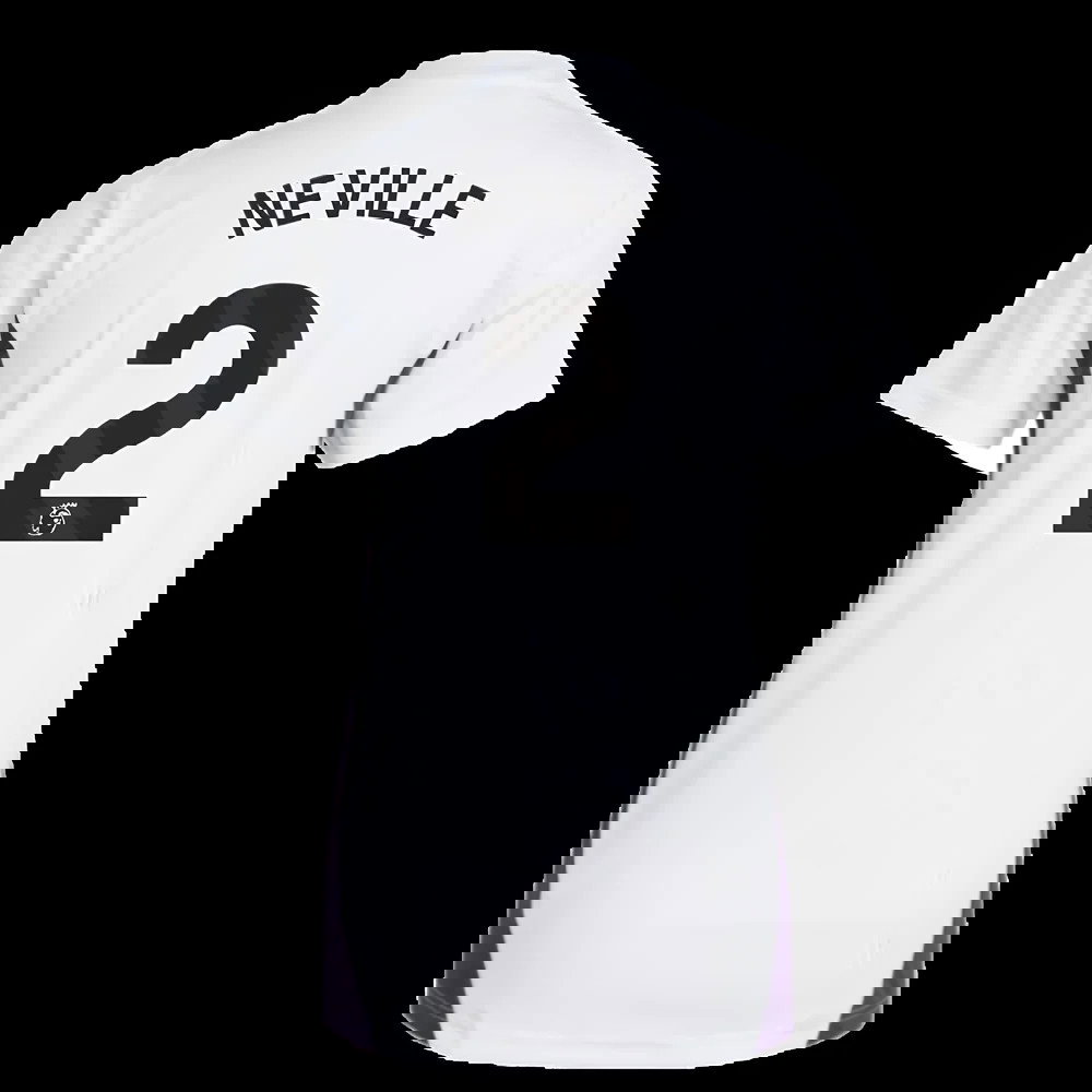 2025-2026 Man Utd Training Jersey (White) - Womens (Neville 2)