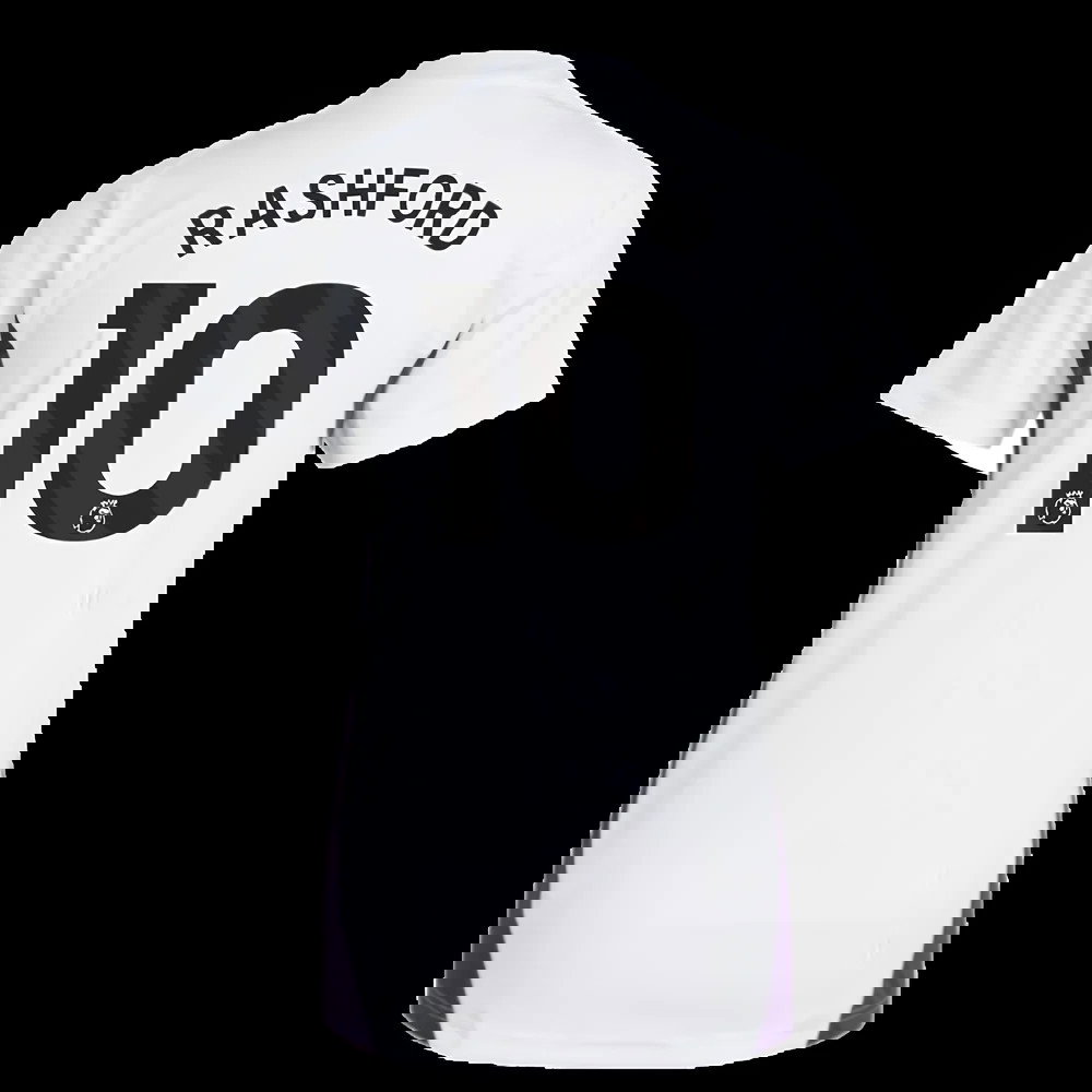 2025-2026 Man Utd Training Jersey (White) - Womens (Rashford 10)