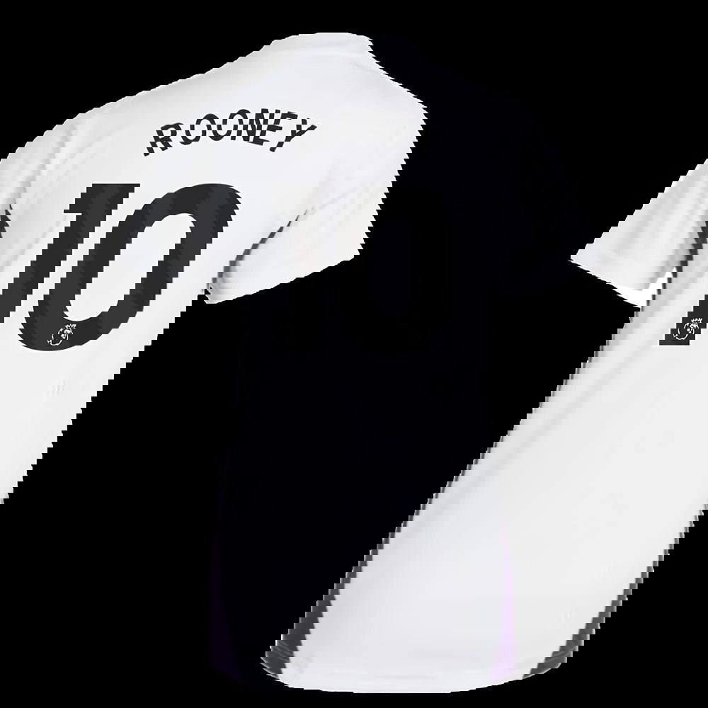 2025-2026 Man Utd Training Jersey (White) - Womens (Rooney 10)