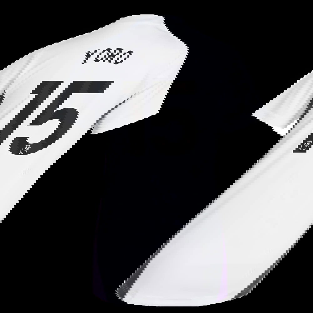 2025-2026 Man Utd Training Jersey (White) - Womens (Yoro 15)