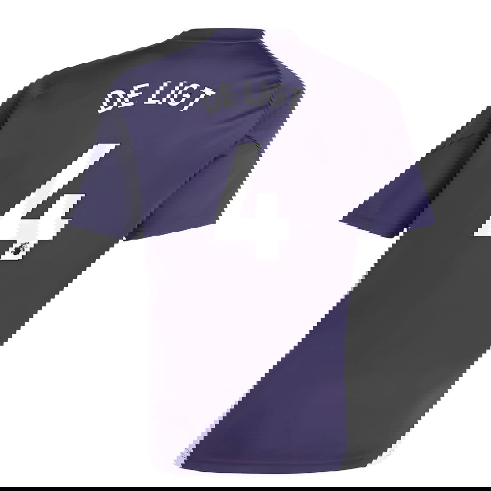 2025-2026 Man Utd Training Tee (Aurora Plum) (De Ligt 4)