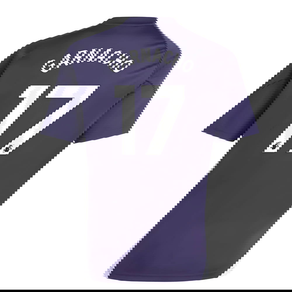 2025-2026 Man Utd Training Tee (Aurora Plum) (Garnacho 17)