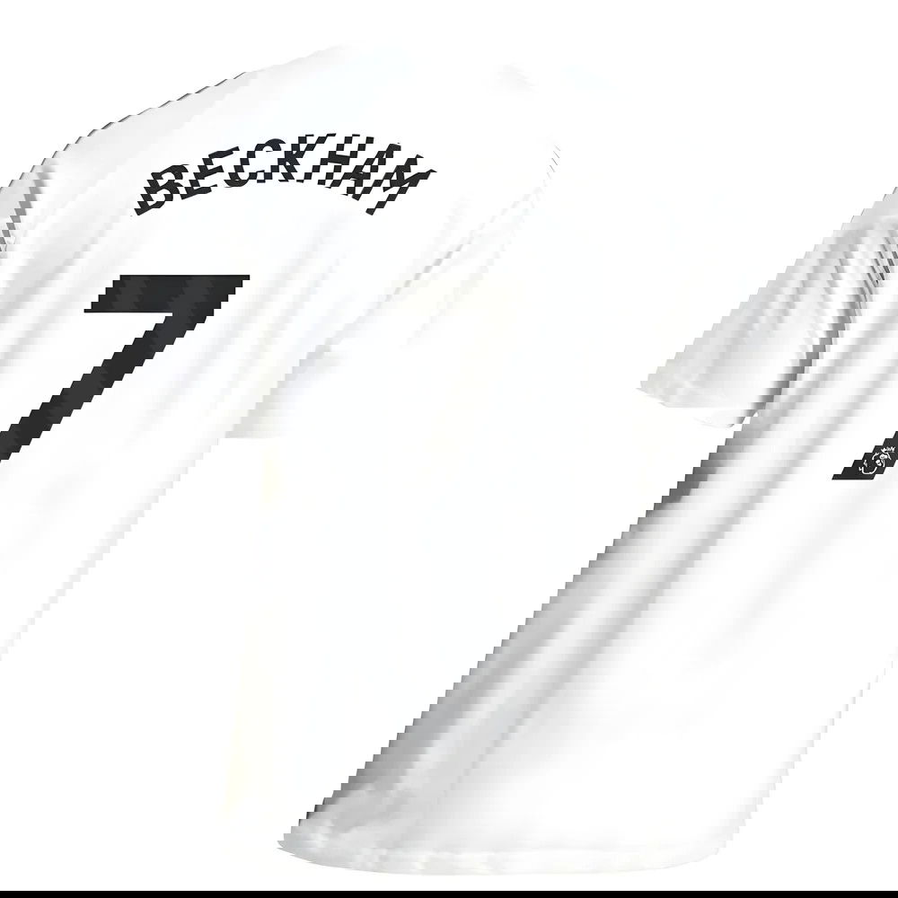 2025-2026 Man Utd Training Tee (White) (Beckham 7)