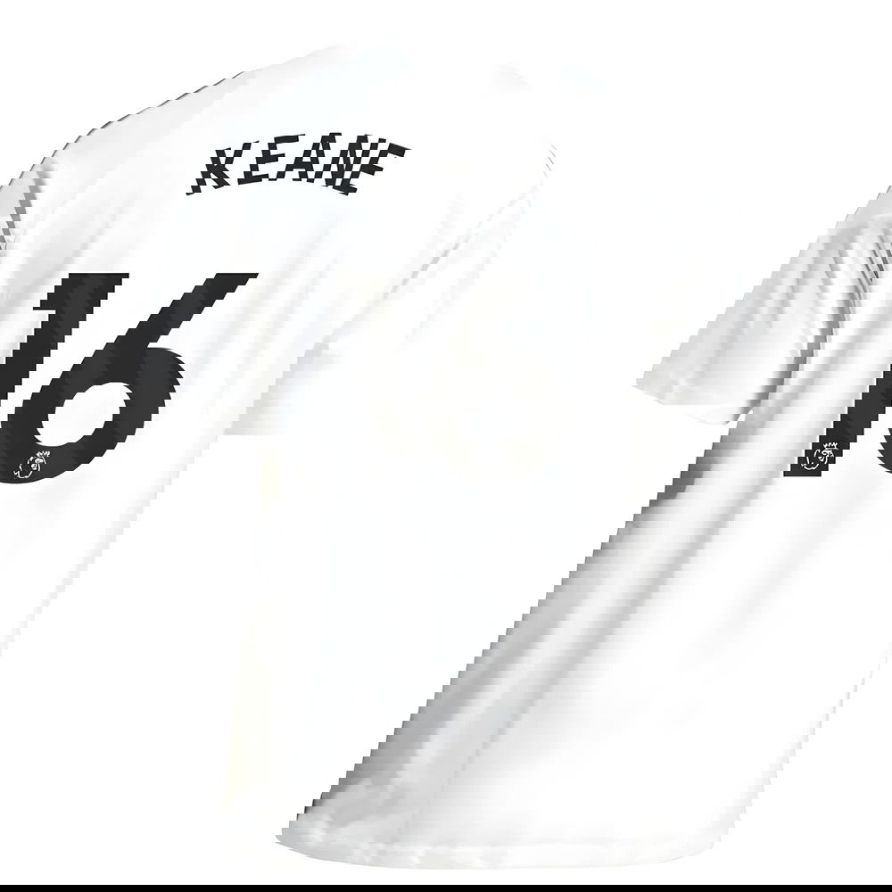 2025-2026 Man Utd Training Tee (White) (Keane 16)