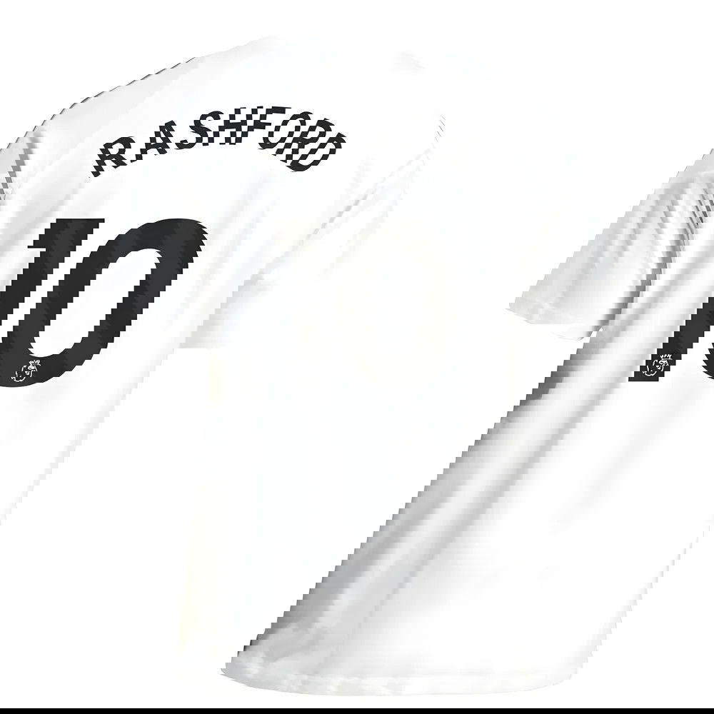2025-2026 Man Utd Training Tee (White) (Rashford 10)