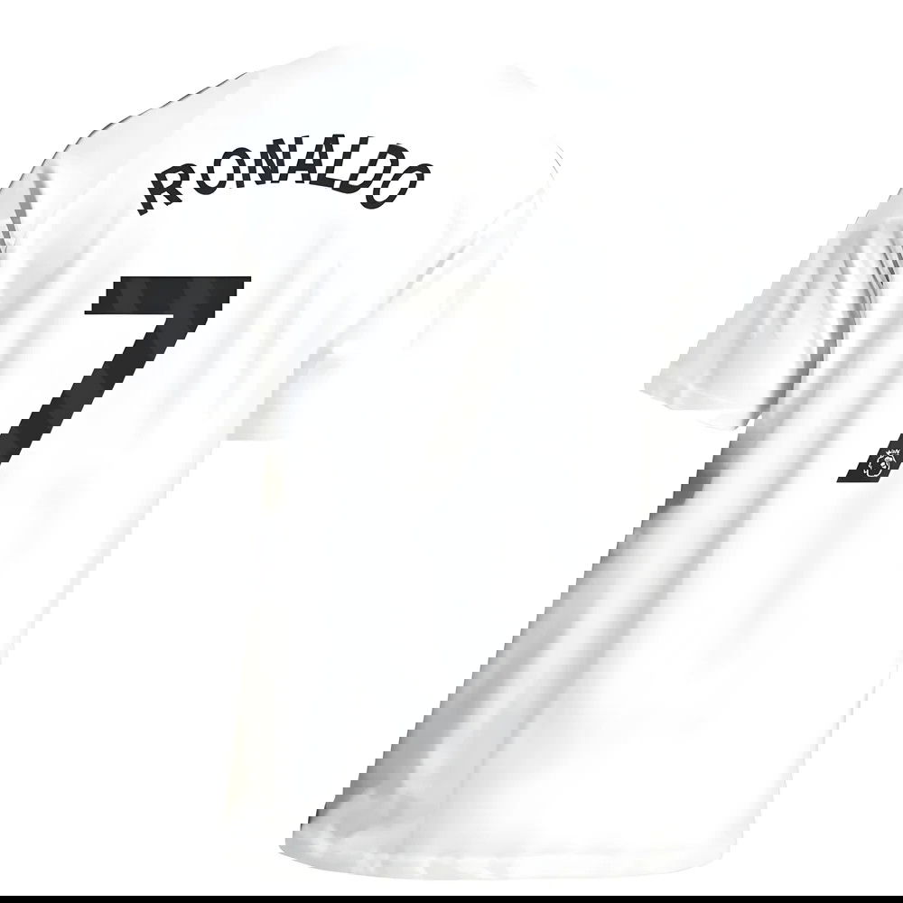 2025-2026 Man Utd Training Tee (White) (Ronaldo 7)