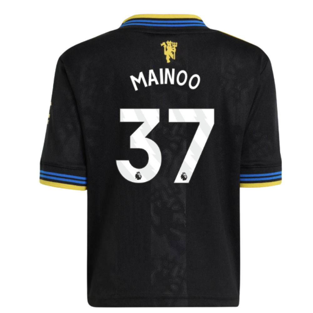 2025-2026 Manchester United Third Mini Kit (Mainoo 37)