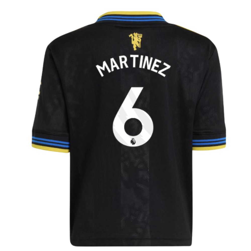 2025-2026 Manchester United Third Mini Kit (Martinez 6)