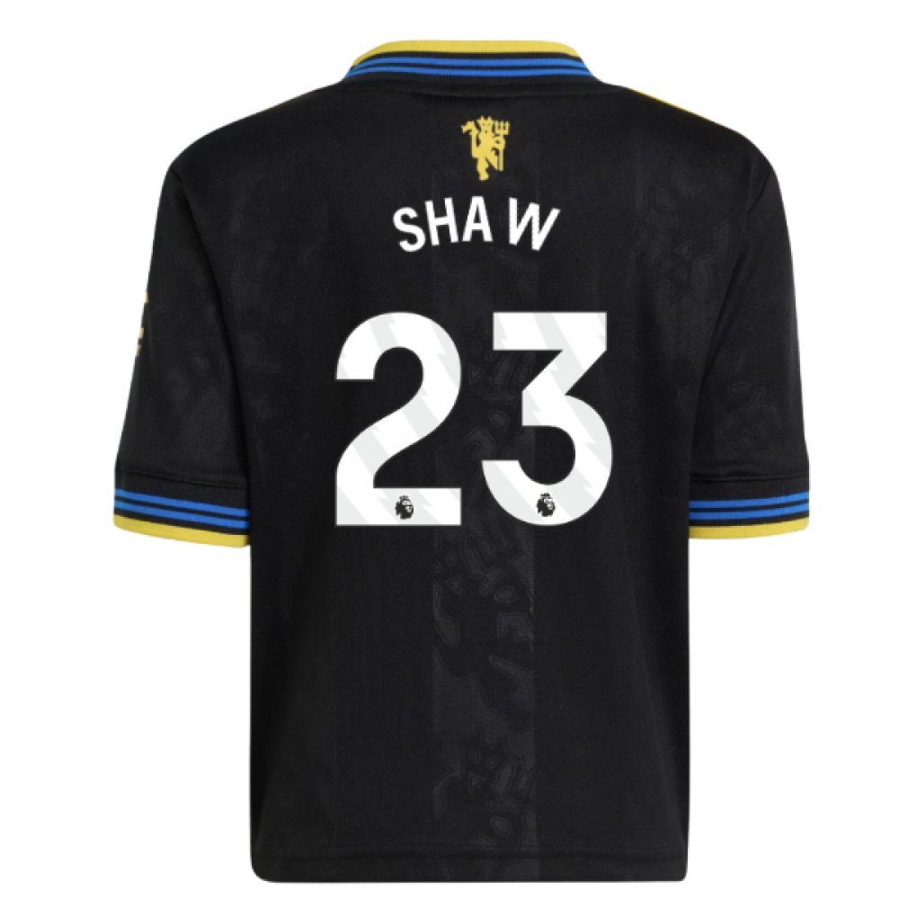 2025-2026 Manchester United Third Mini Kit (Shaw 23)