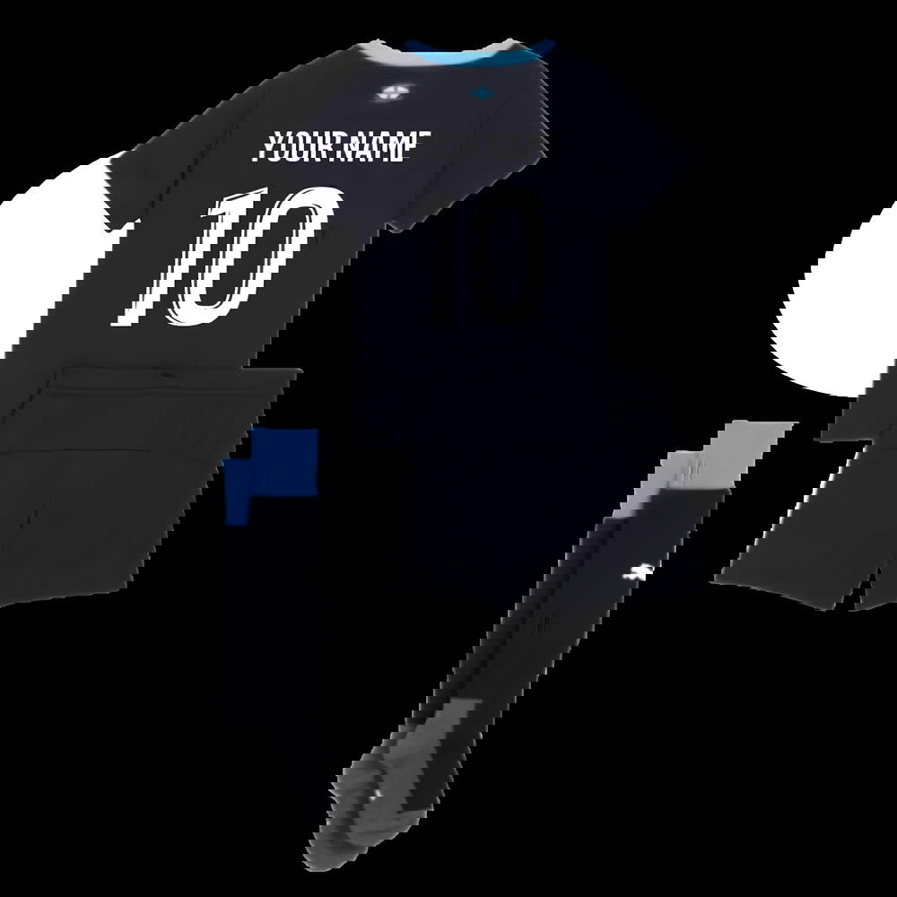 2025-2026 Marseille Away Mini Kit (Your Name)
