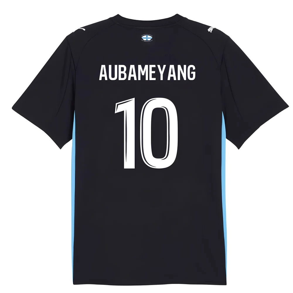 2025-2026 Marseille Away Shirt (Aubameyang 10)