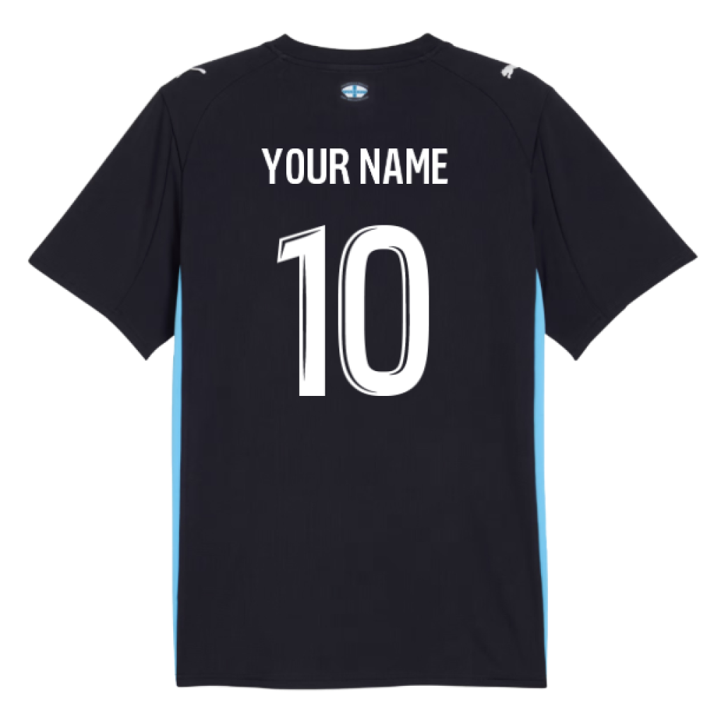 2025-2026 Marseille Away Shirt (Kids) (Your Name)