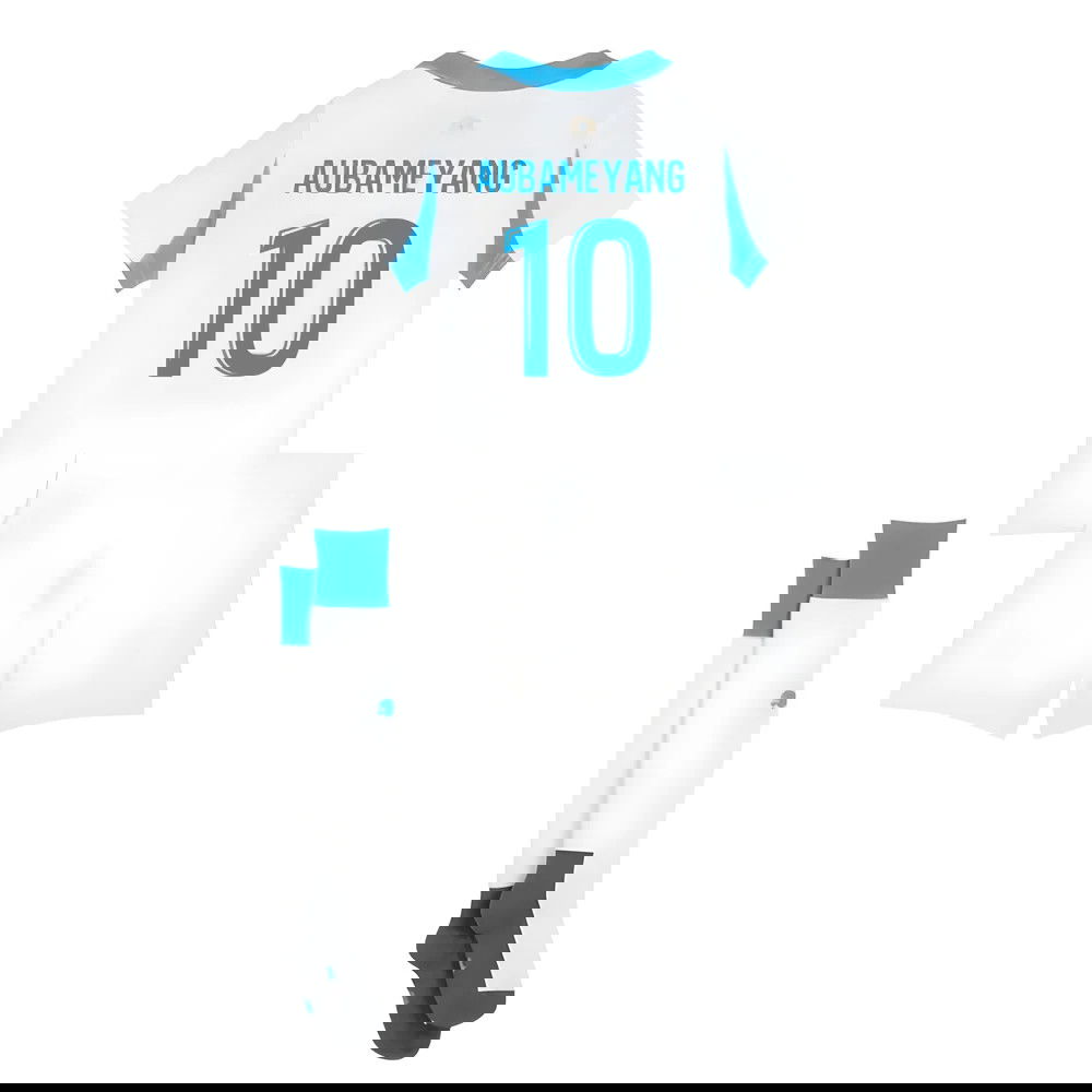 2025-2026 Marseille Home Mini Kit (Aubameyang 10)