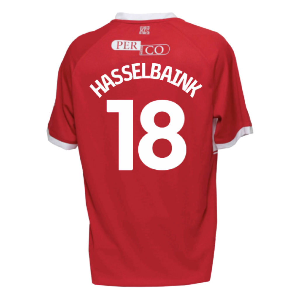 2025-2026 Middlesbrough Home Shirt (Hasselbaink 18)