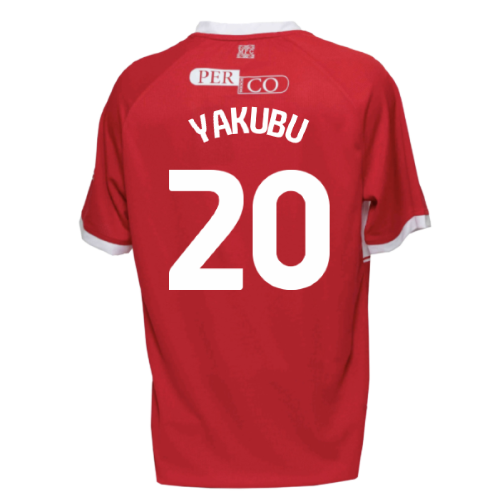 2025-2026 Middlesbrough Home Shirt (Yakubu 20)